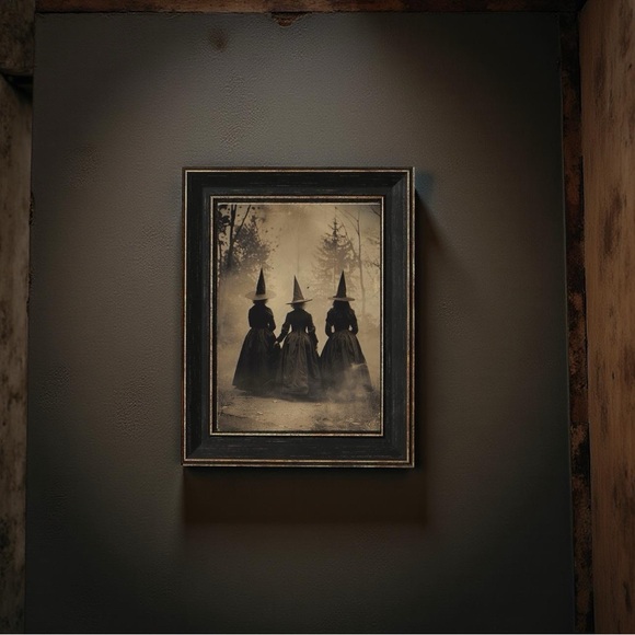 Vintage Witch Wall Art - Picture 2 of 4